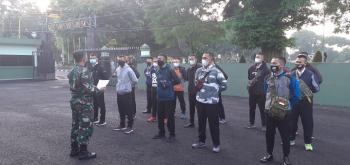 18Â  Calon Komcad Asal Wonosobo Di Berangkatkan 